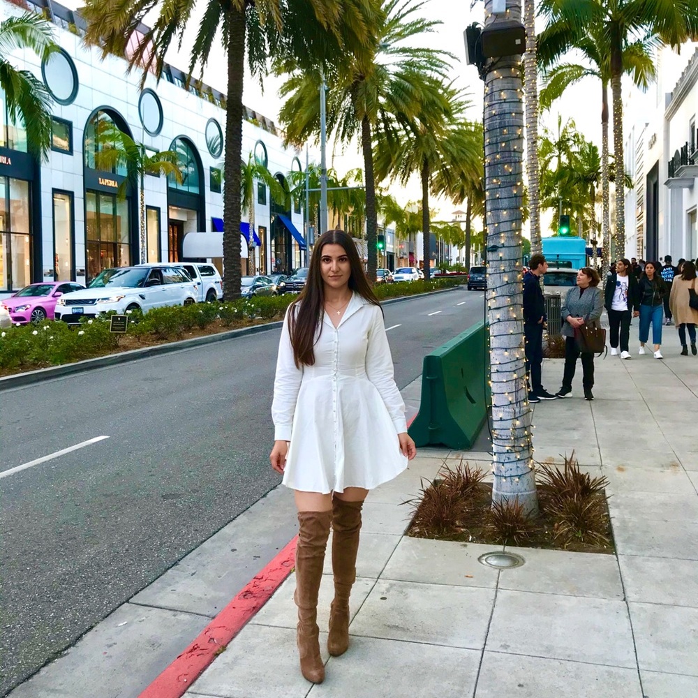 White princess dress